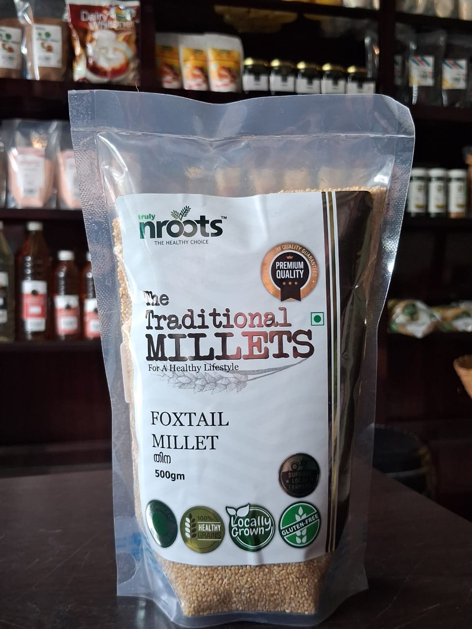 FOXTAIL MILLET GRAINS (THINA) 500GMS