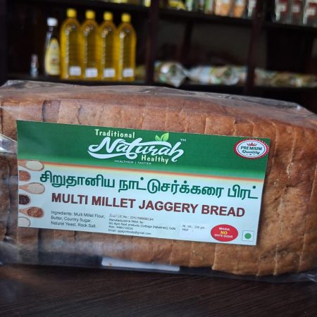 MULTI MILLET JAGGERY WHEAT BREAD 350 GMS