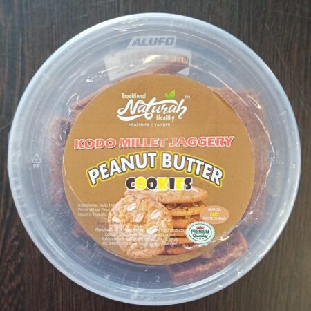 KODO MILLET PEANUT BUTTER COOKIES 120GMS