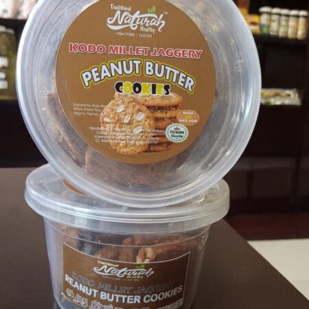 KODO MILLET PEANUT BUTTER COOKIES 120GMS