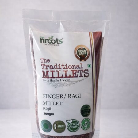 FINGER MILLET/ RAGI GRAINS 500GMS