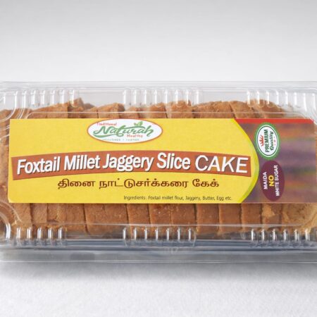 FOXTAIL MILLET JAGGERY SLICE CAKE 200GMS