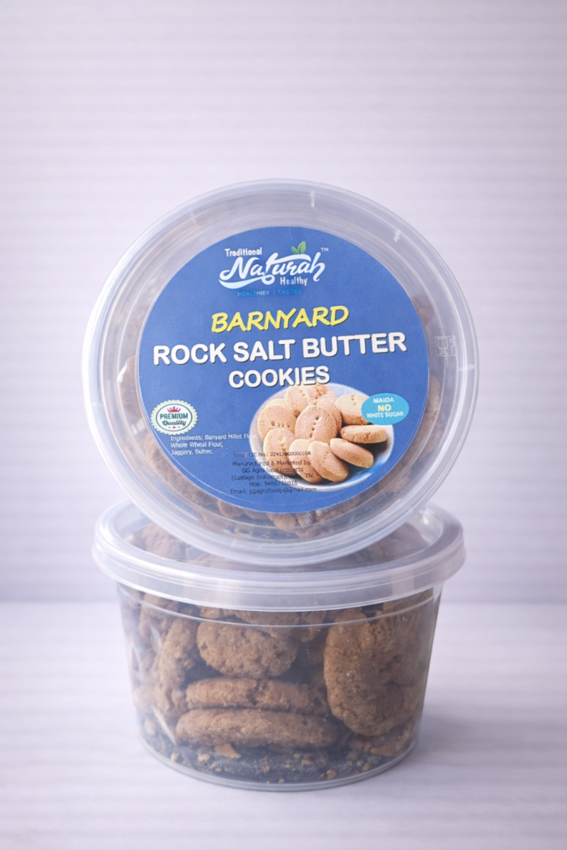 BARNYARD ROCK SALT BUTTER COOKIES 120GMS – nrootsfood.com