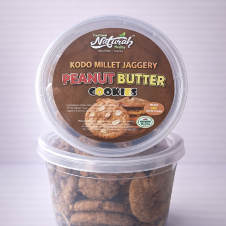KODO MILLET PEANUT BUTTER COOKIES 120GMS