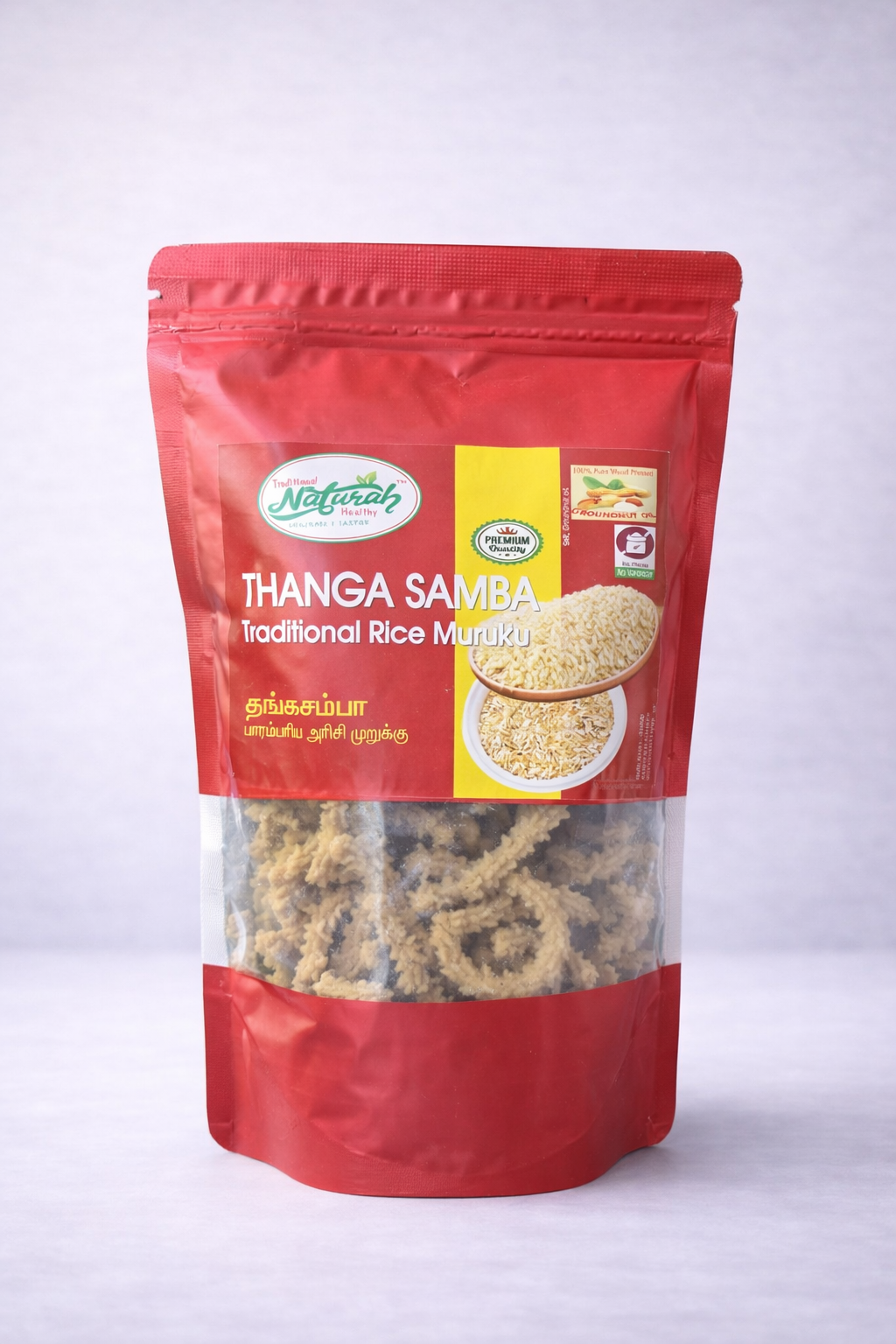 THANGA SAMBA RICE MURUKKU 150GMS
