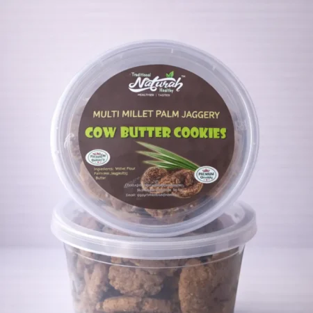 WHOLE WHEAT COW BUTTER COOKIES 120GMS