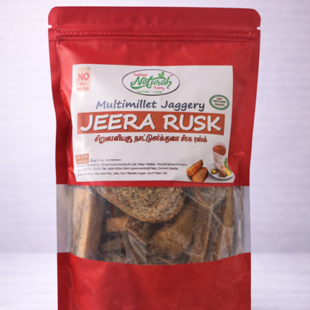 MULTI MILLET JAGGERY JEERA RUSK 160GMS