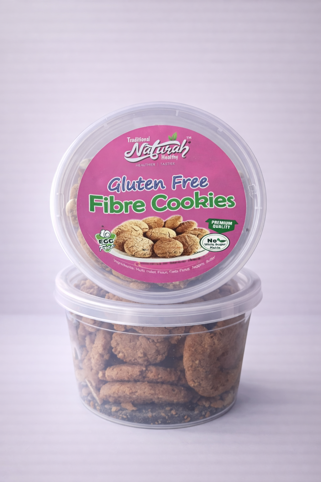GLUTEN FREE FIBRE RICH COOKIES 120GMS